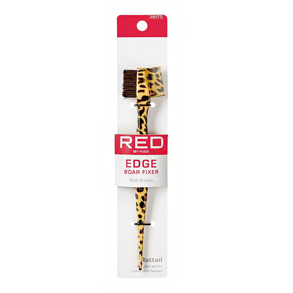 Red by Kiss HH75 (BSH33) Edge Brush With Comb & Rattail