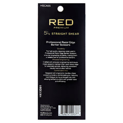 Red Premium HSCA55 Straight Hair Shear 5 1\/2\"