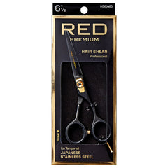 Red Premium HSCA65 Straight Hair Shear 6 1\/2\"