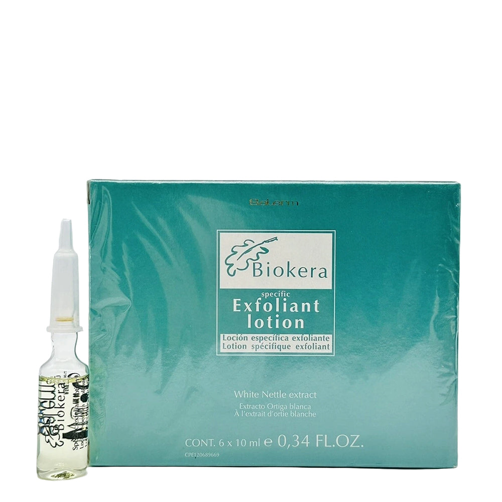 Salerm Biokera Exfoliant Lotion With White Nettle Extract 6x0.34oz
