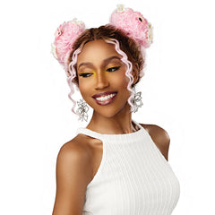 Sensationnel Festigal Synthetic Hair HD Lace Front Wig - BUBBLE GAL