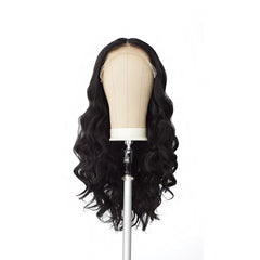 Sensationnel Curls Kinks & Co Synthetic Hair Glueless HD Lace Wig - Y PART KINKY LOOSE WAND CURL 24