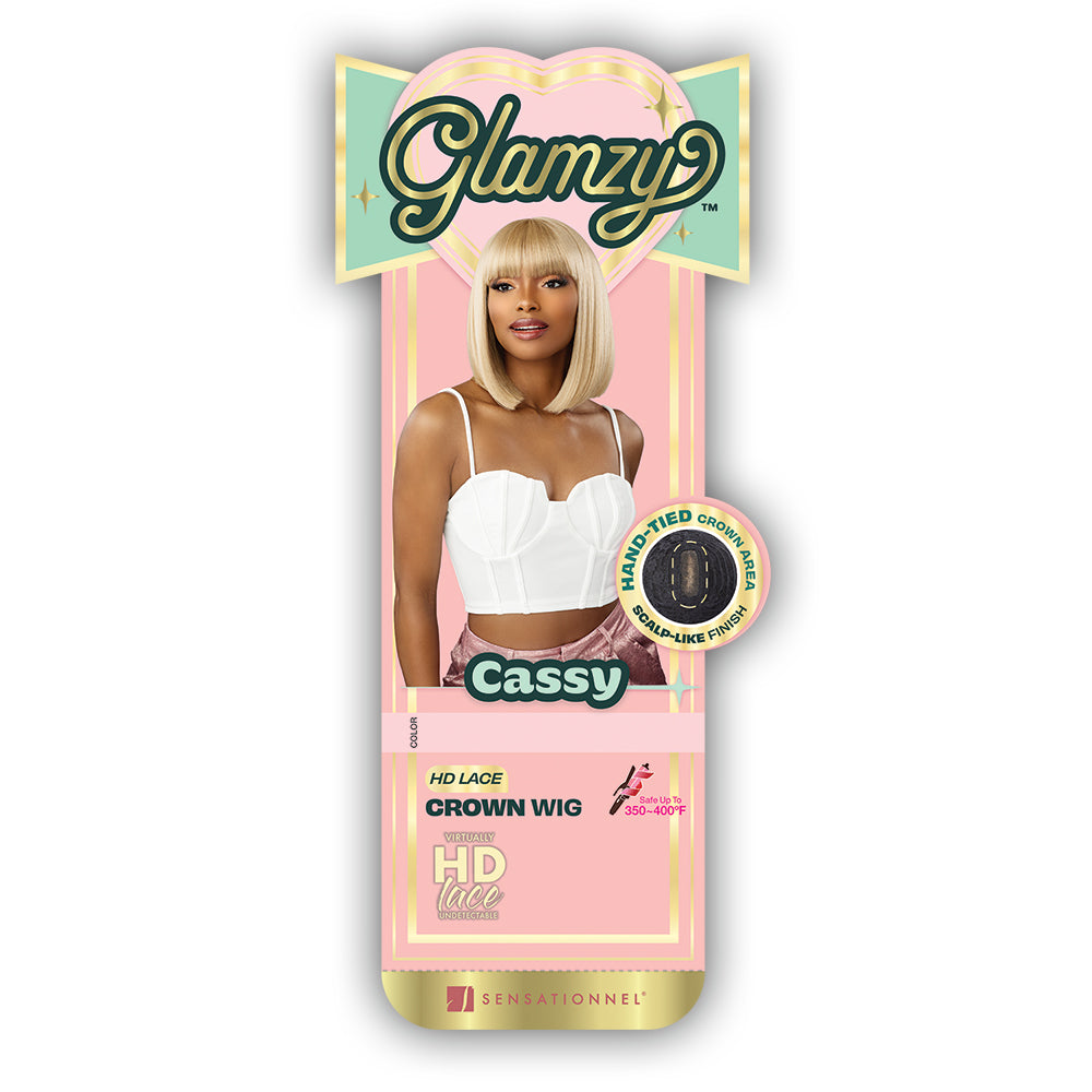 Sensationnel Glamzy Lace Crown Wig CASSY :: WigTypes.com