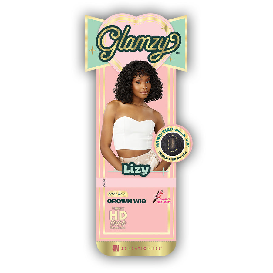 Sensationnel Glamzy Lace Crown Wig - LIZY :: WigTypes.com