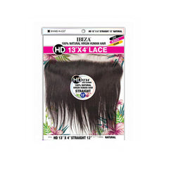 Shake N Go Ibiza 100% Natural Virgin Human Hair 13x4 Lace Closure - STRAIGHT 12