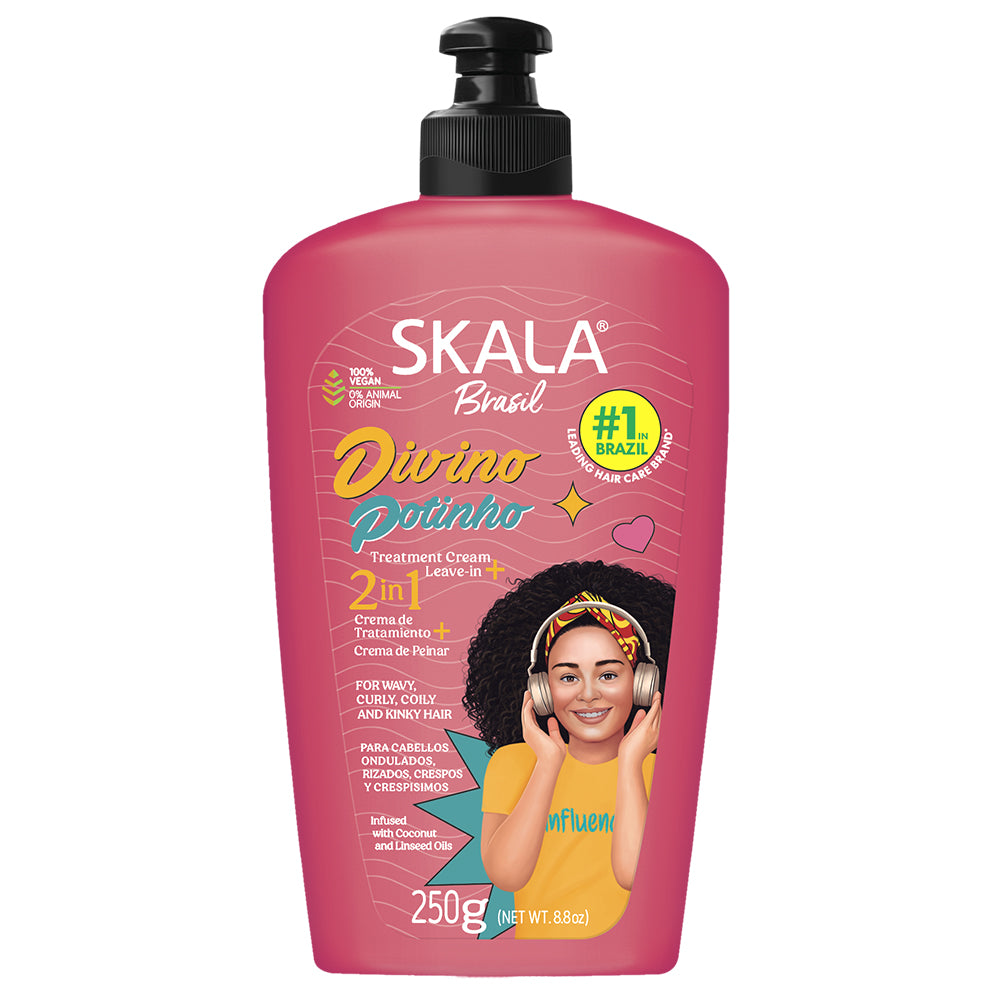 Skala Brasil Divino Potinho 2 In 1 Leave-In Conditioner 8.8oz