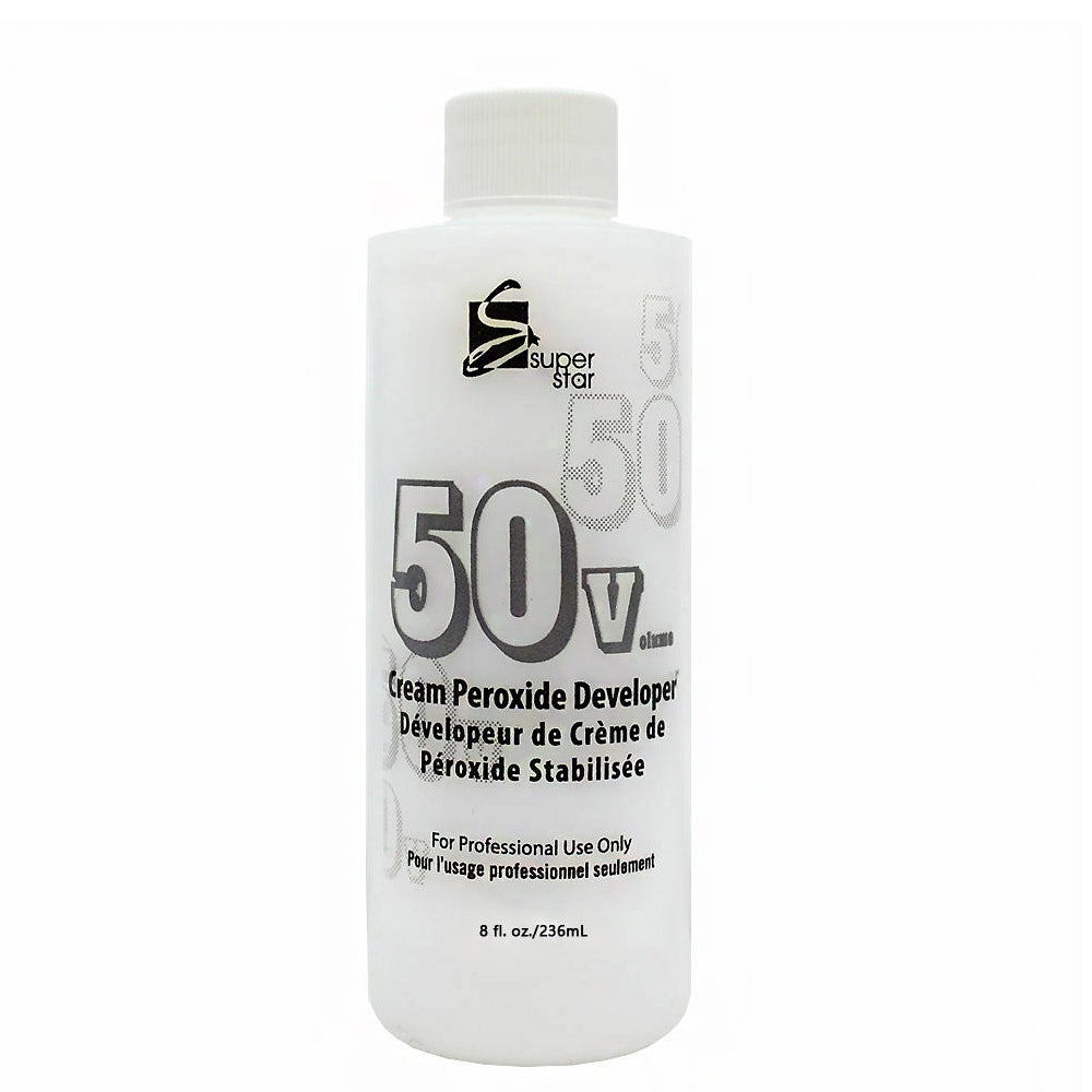 Peroxide Developer Super Star Cream Peroxide Developer - 50 Volume 8oz :: WigTypes.com