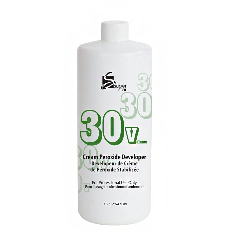 Super Star Cream Peroxide Developer - 30 Volume 16oz