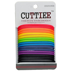 Cuttiee 4mm Gel Elastic Band 18pcs