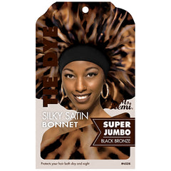 Annie Ms. Remi #4526 Tie Dye Silky Satin Bonnet Super Jumbo Assorted