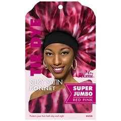 Annie Ms. Remi #4526 Tie Dye Silky Satin Bonnet Super Jumbo Assorted