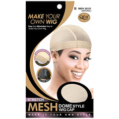 Qfitt Stretch Mesh Dome Style Wig Cap