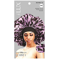 Lux by Qfitt Luxury Silky Satin Bonnet - Jumbo #7022 Loe Assort