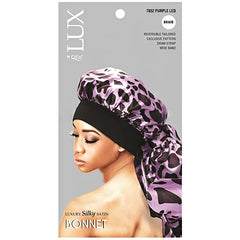 Lux by Qfitt Luxury Silky Satin Bonnet - Braid #7032 Loe Assort