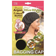 Qfitt Organic Argan + Olive Oil & Shea Butter Bagging Cap