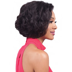 Bobbi Boss 100% Human Hair Lace Front Wig - MHLF500 DUNN (4x4 wide swiss lace)