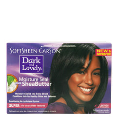 Dark and Lovely Moisture Seal Plus Shea Butter No-Lye Relaxer Super