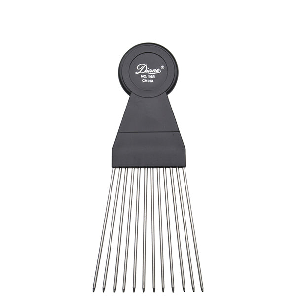 Diane #D148 Steel Fan Pik Black Comb
