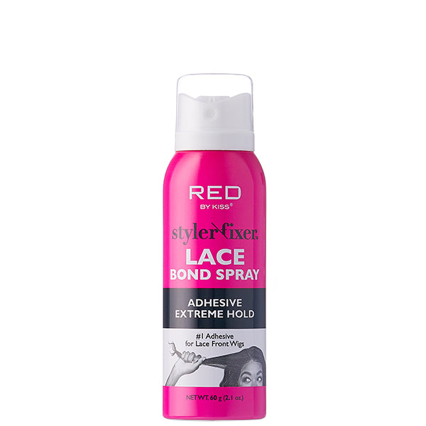 Red by Kiss SS04 Styler Fixer Adhesive Extreme Hold Lace Bond Spray 2.1oz