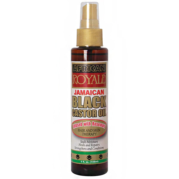 African Royale Jamaican Black Castor Oil with Rosemary 5oz