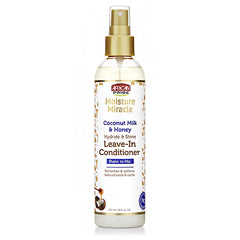 African Pride Moisture Miracle Coconut Milk & Honey Leave-In Conditioner 8oz