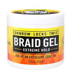 All Day Locks Extreme Hold Braid Gel 15oz