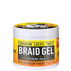 All Day Locks Extreme Hold Braid Gel 5oz