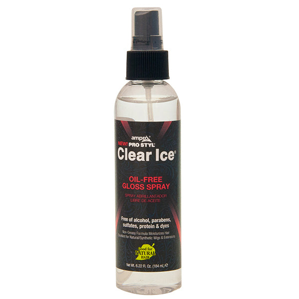Ampro Pro Styl Clear Ice Oil-Free Gloss Spray 6.22oz
