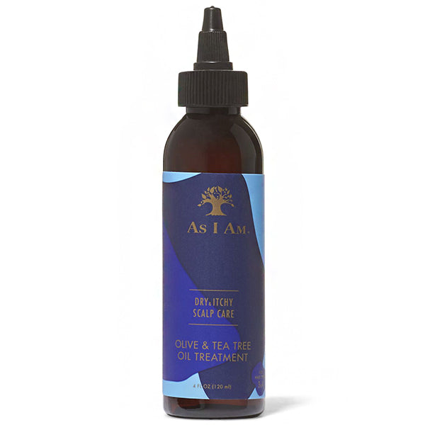 As I Am Dry & Itchy Scalp Care Olive & Tea Tree Oil Treatment 4oz