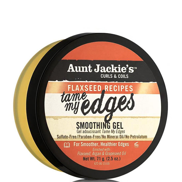 Aunt Jackie's Curls & Coils Flaxseed Recipes Tame My Edges Smoothing Gel 2.5oz