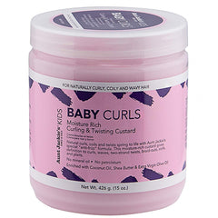 Aunt Jackie's Kids Baby Curls moisture Rich Curling & Twisting Custard 15oz