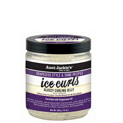 Aunt Jackie's Curls & Coils Grapeseed Style Ice Curls Glossy Curling Jelly 15oz