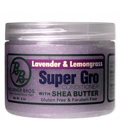 BB Lavender & Lemongrass Super Gro Conditioner With Shea Butter 6oz