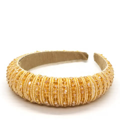 Beaded Wide Fashion Headband