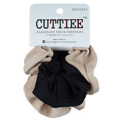 Cuttiee #1072 Cloth Ponytail 2pcs Assort
