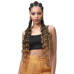 Bobbi Boss Synthetic Pre Stretched Braid - 3X KING TIPS OCEAN WAVE 28