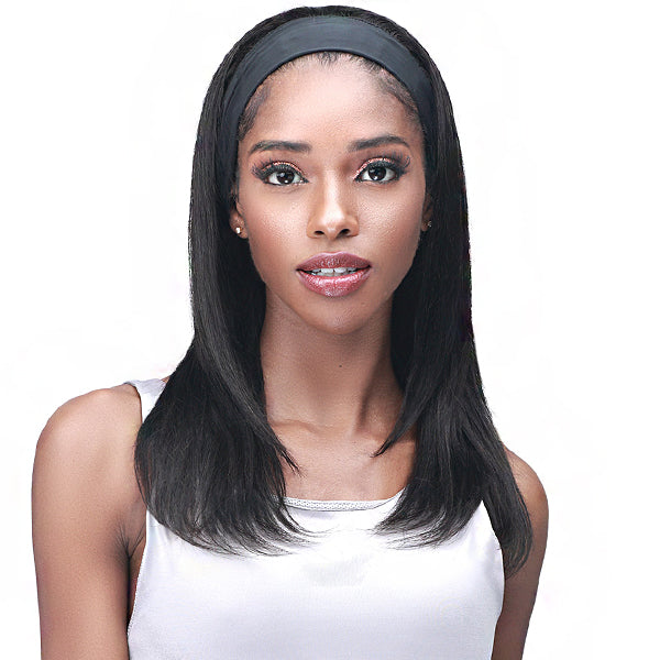 Bobbi Boss 100% Human Hair Headband Wig - MH1401 LEONA