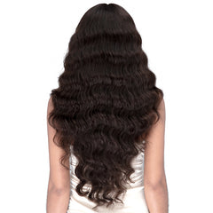 Bobbi Boss 100% Unprocessed Human Hair 360 13X4 HD Lace Frontal Wig - MHLF516L NAHLA 24