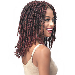 Bobbi Boss Synthetic Hair 4x4 Frontal Lace  Wig - MLF614 CALIF BUTTERFLY LOCS 16