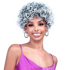 Bobbi Boss Human Hair Blend Wig - MOG015 ELEANOR