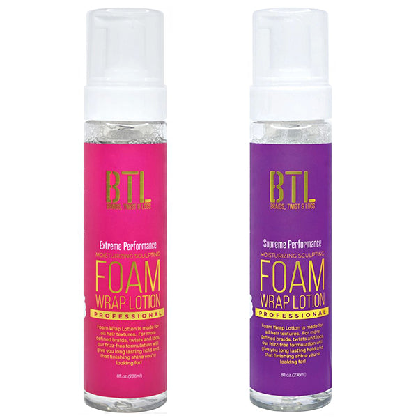 BTL Professional Moisturizing Sculpting Foam Wrap Lotion 8oz