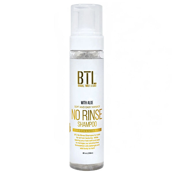 BTL Professional Soft & Easy Manage No Rinse Shampoo with Aloe 8oz