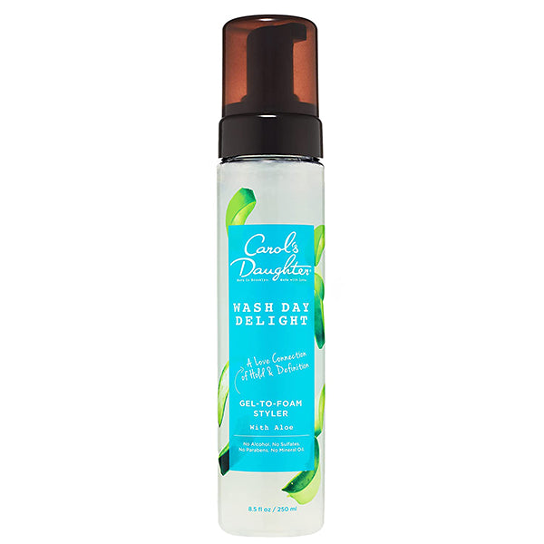 Carol's Daughter Wash Day Delight Hair Gel to Foam Styler with Aloe 8.5oz