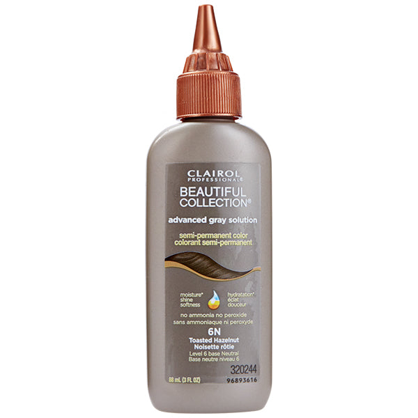 Clairol Beautiful Collection Advanced Gray Solution Semi-Permanent Hair Color 3oz