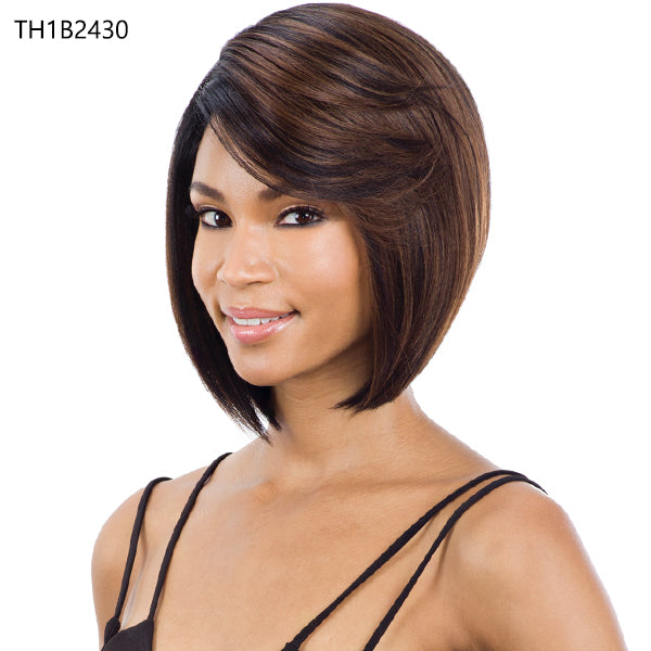 Mayde Beauty Synthetic Invisible 5 inch Lace Part Wig - CLAUDIA ...
