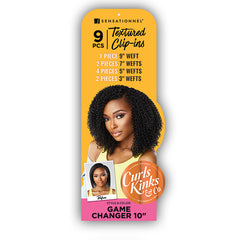 Sensationnel Curls Kinks & Co Synthetic Hair Clip ins - GAME CHANGER 10