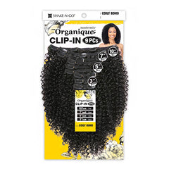 Organique Mastermix Synthetic Clip In Extension - COILY BOHO (9pcs)