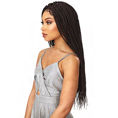Sensationnel Cloud 9 Synthetic Hair 4x4 Multi Parting Swiss Lace Wig - BOX BRAID SMALL