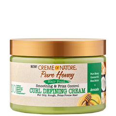 Creme of Nature Pure Honey Hair Food Smoothing & Frizz Control Avocado Curl Defining Cream 11.5oz