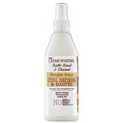 Creme of Nature Butter Blend & Flaxseed Double Duty Double Duty Curl Definer & Booster 12oz